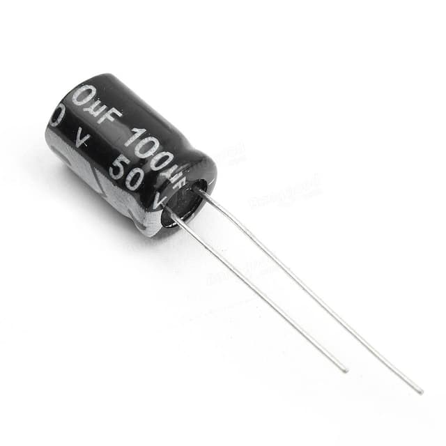 100uF 50v capacitor